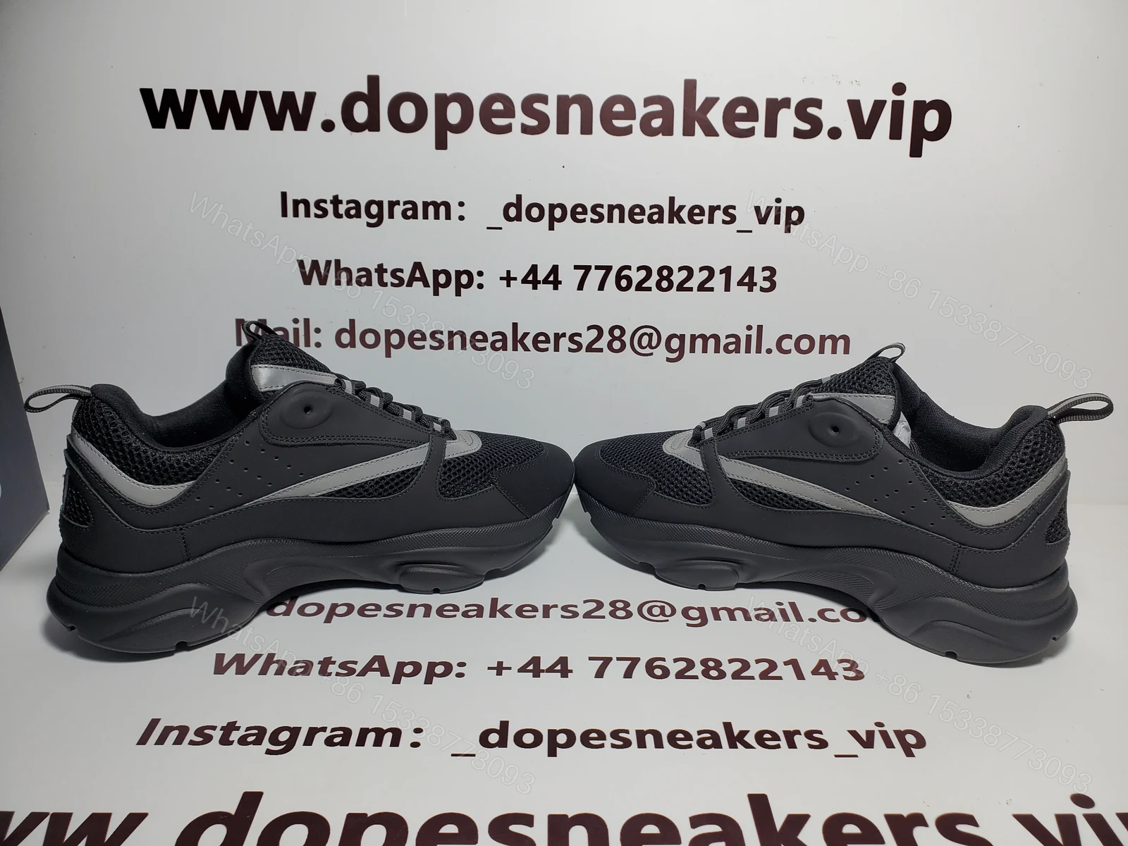 View 2 of Dior B22 Black Silver 3SN231ZNG_H969