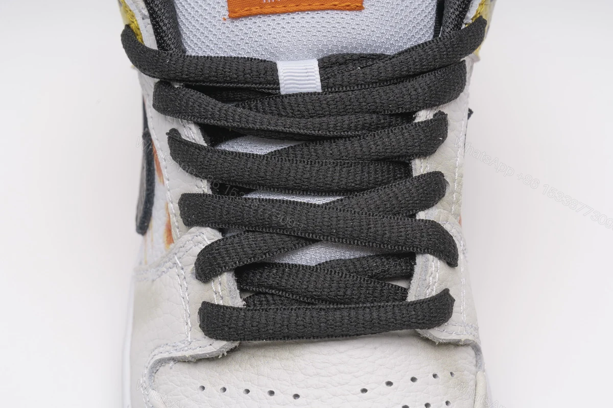 View 9 of Nike SB Dunk Low Raygun Tie-Dye White BQ6832-101