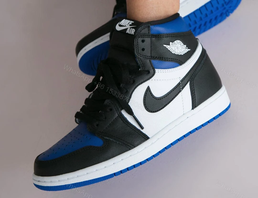 View 4 of First Copy Nike Retro 1 Royal Toe