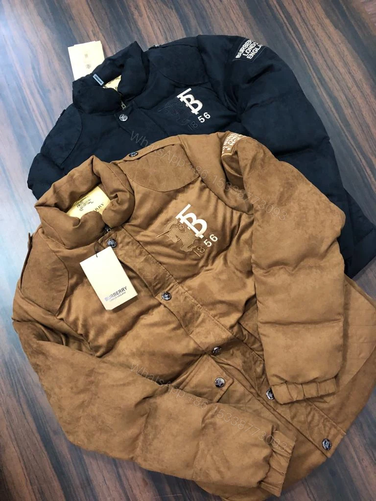 View 12 of FIRST COPY BURBERRY IMPORTED PUFFERS SUEDE JACKET