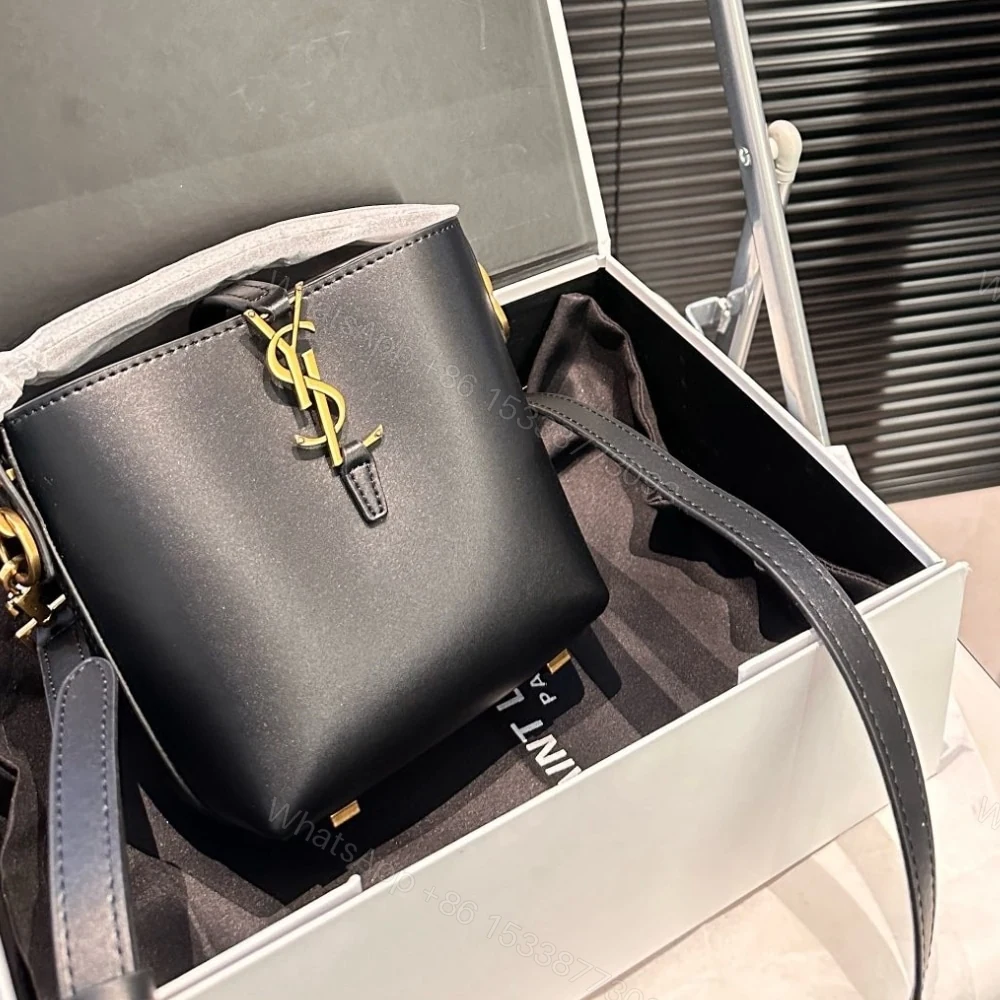 View 2 of Saint Laurent Le 37 Mini Bag In Shiny Black 15Cm 7658702R20W1000