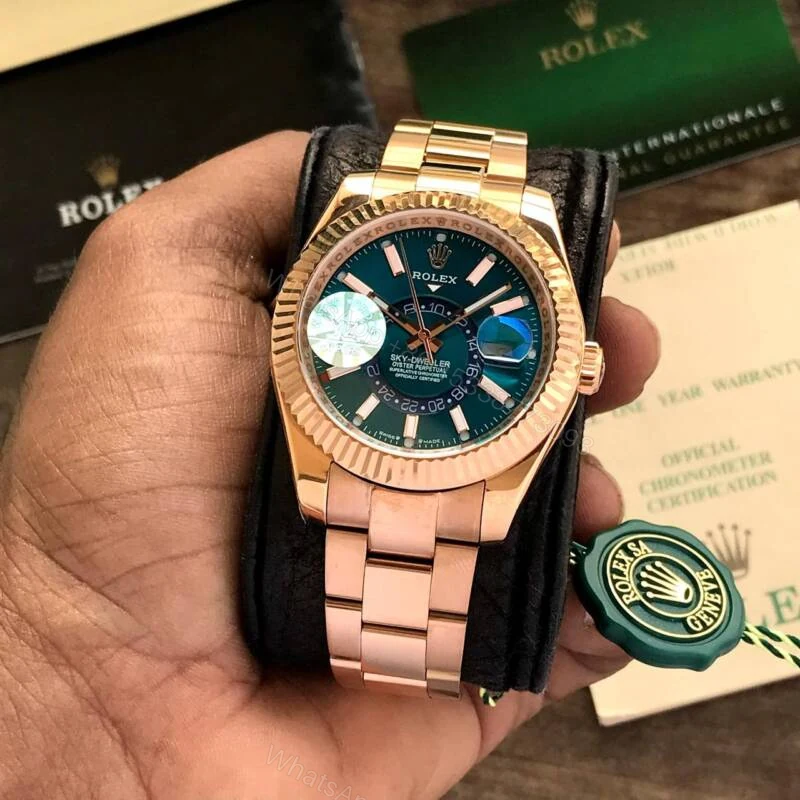 View 2 of Rolex Sky Dweller Rose Gold 40mm Automatic