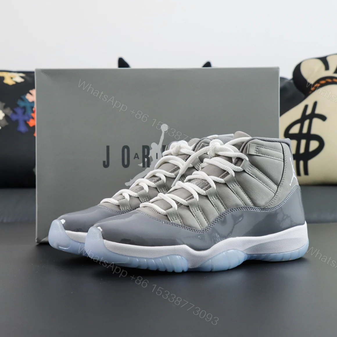 Air Jordan 11 Cool Grey Reps — view 1