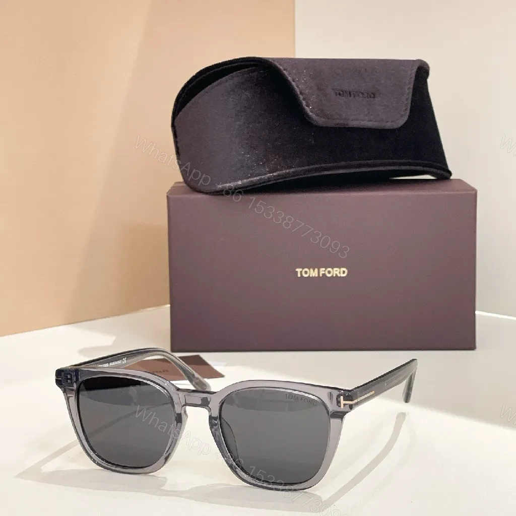 View 3 of Chic Black Acetate Sunglasses with Polarized Lenses and Case
