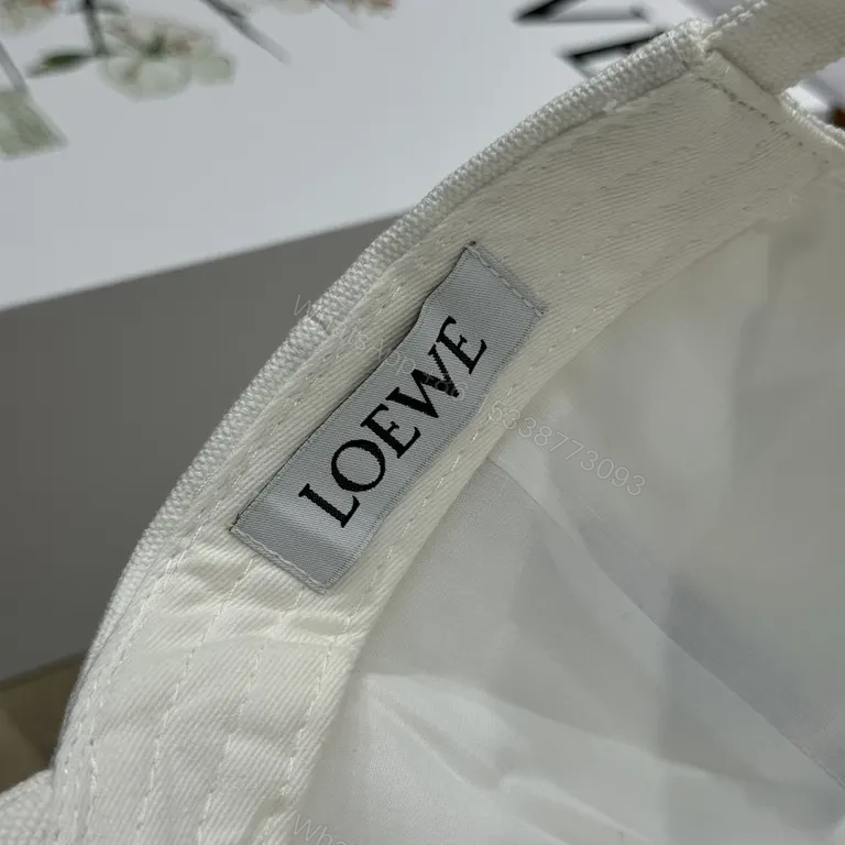 View 6 of Neutral Cotton-Blend Structured Cap: Everyday Luxe