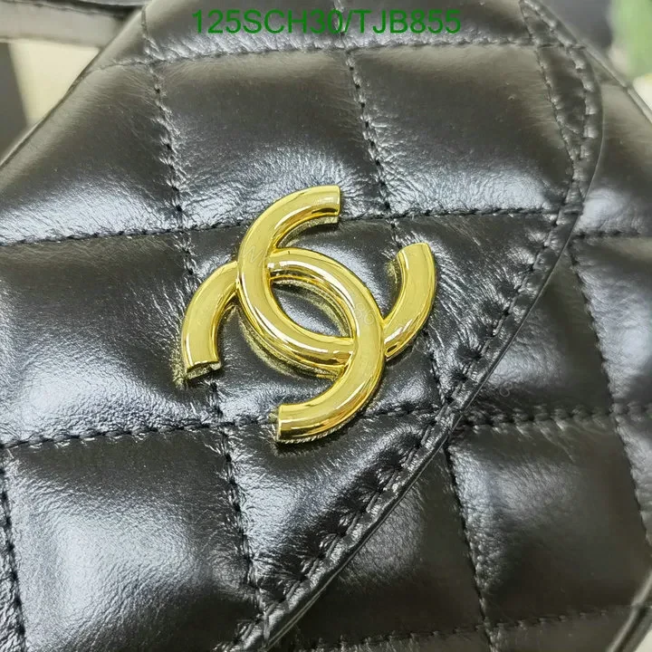 View 9 of Chanel Micro Quilted Pearl Top Handle CC Chain Bag Black MG1234