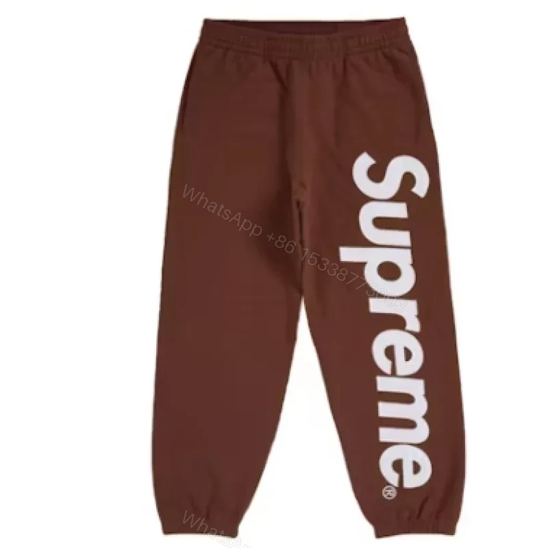View 2 of Supreme Satin Applique Sweatpant Brown