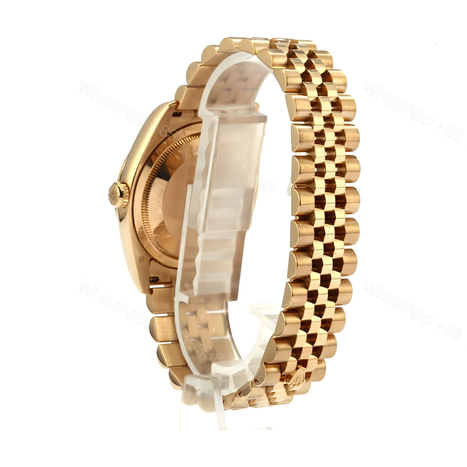 View 3 of Rolex Datejust 116238 Gold Replica
