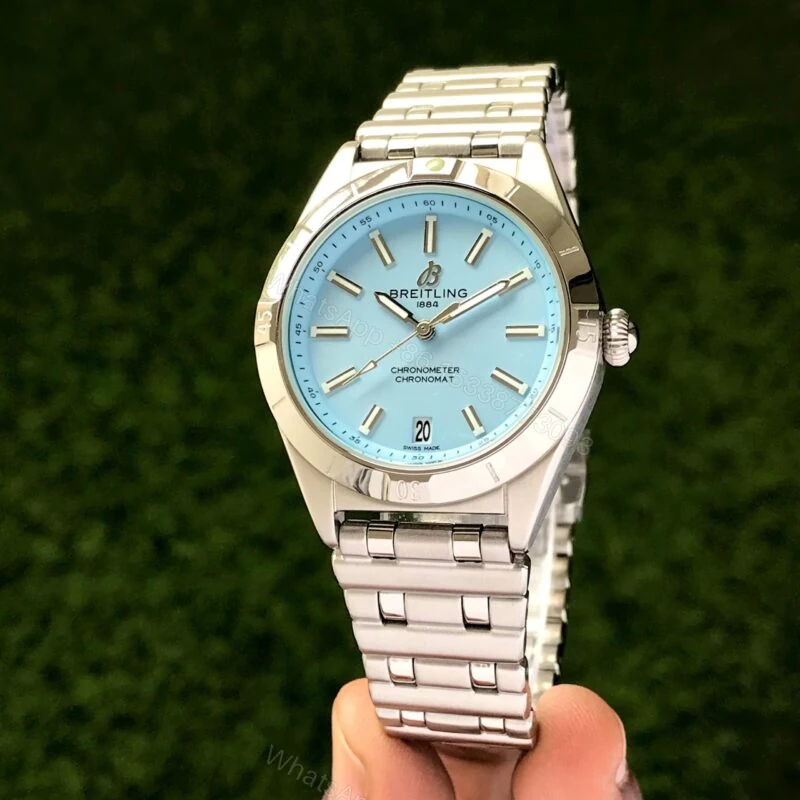 Breitling Chronomat B01 Skyblue 38mm Quartz — view 1