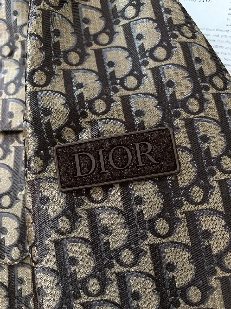 View 7 of Patterned Monogram Utility Jacket - Modern Comfort, Signature Presence