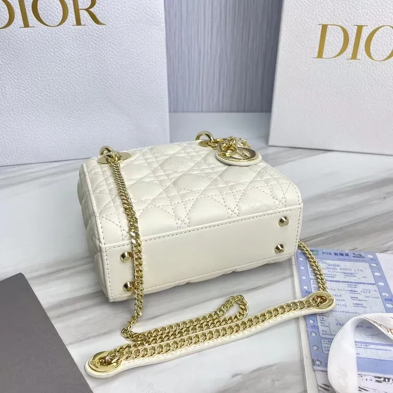 View 5 of Dior-Inspired Quilted Mini Bag: Luxe Everyday Silhouette