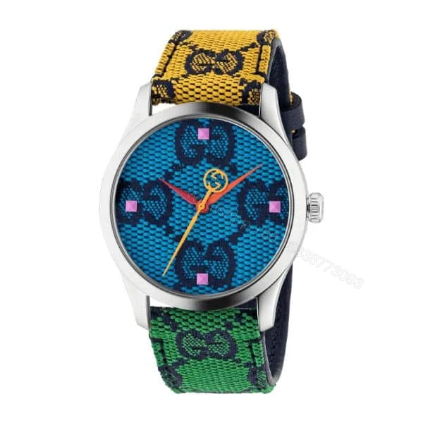 Gucci Multicolor G Timeless Blue Dial 38Mm — view 1