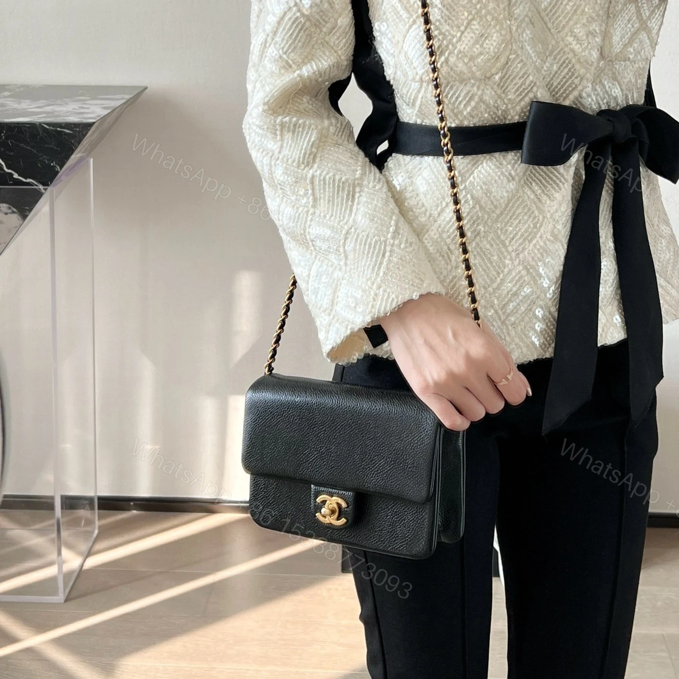 View 11 of 高仿Chanel*24K系列AS5218迷你牛皮單肩包