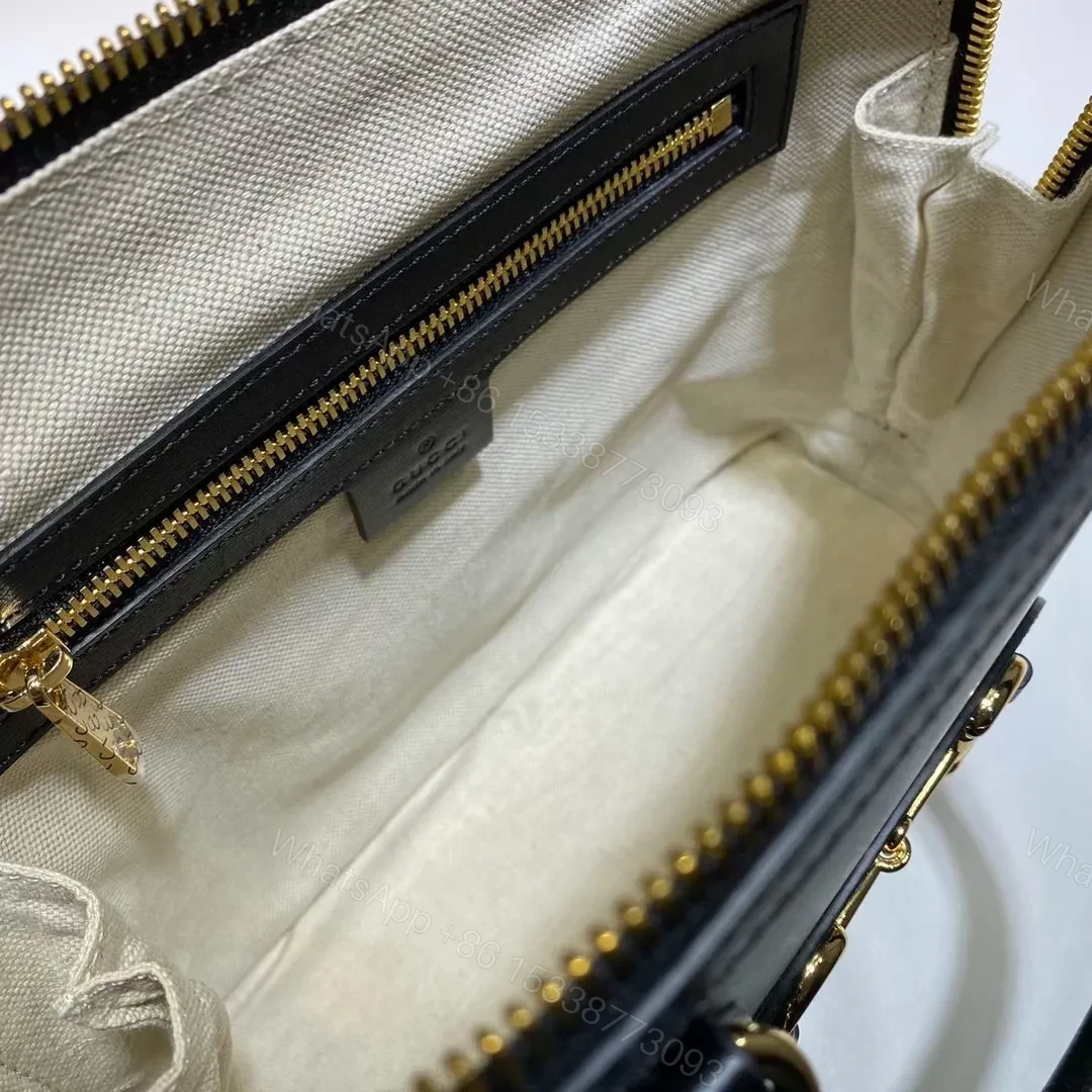 View 10 of Gucci Horsebit 1955 small top handle bag