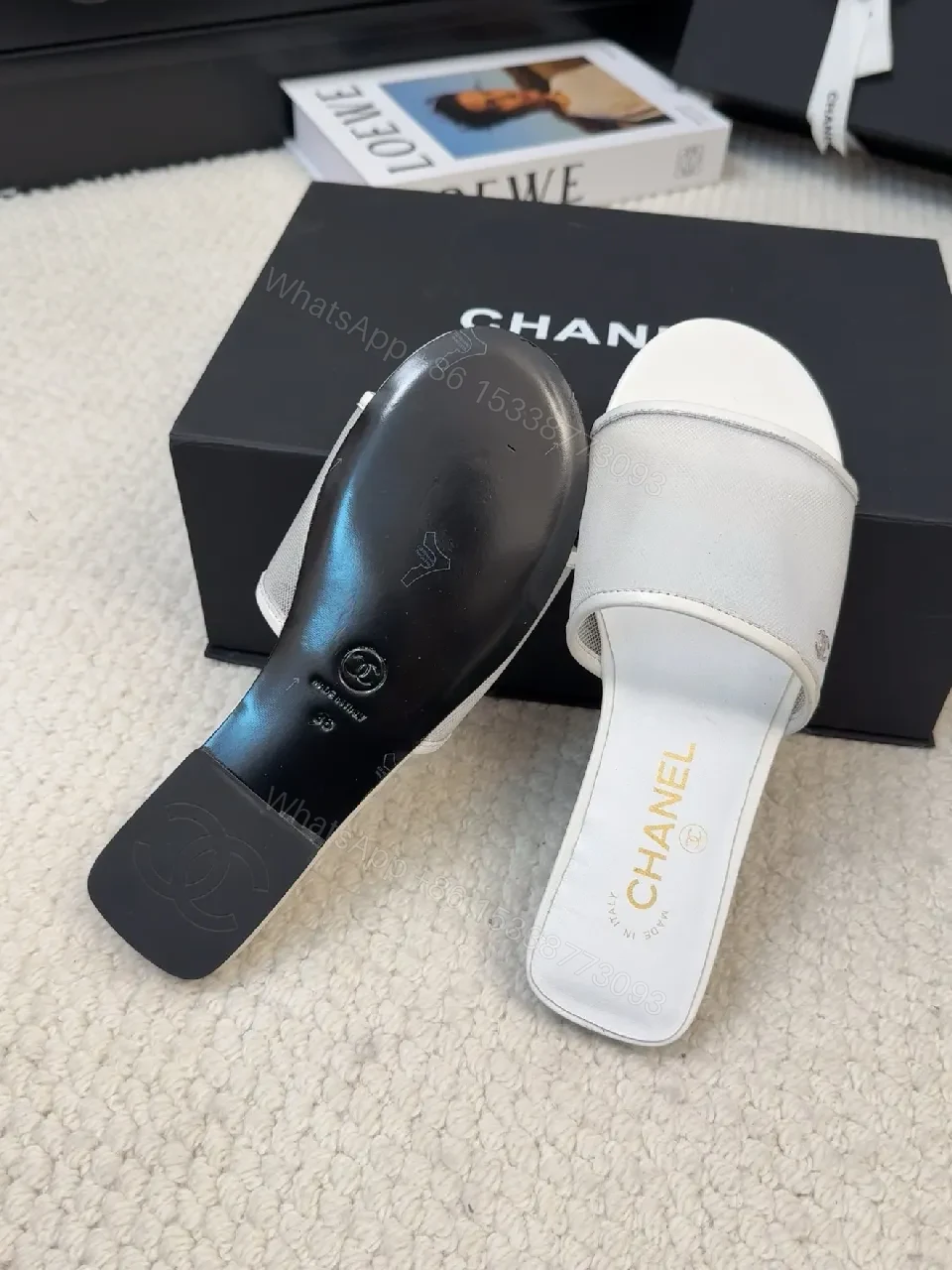View 4 of White Luxe Slide — Minimalist Comfort, Premium Ease