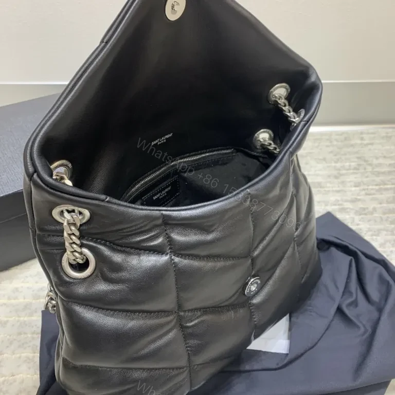 View 6 of Chic Quilted Leather Bag â€” YSL-Style Luxury, Everyday