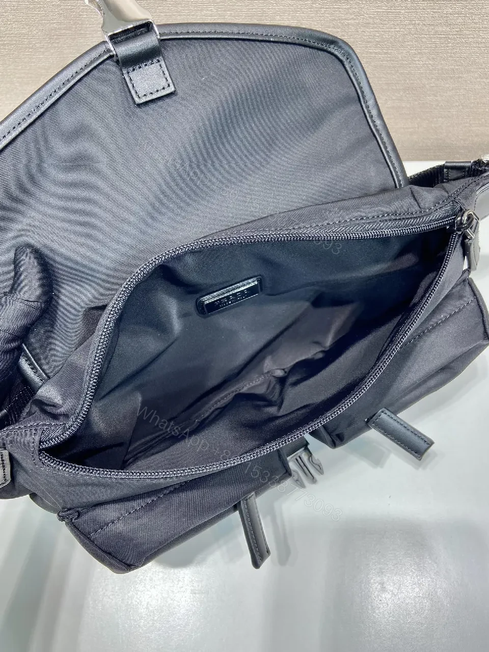 View 9 of Compact Nylon Belt Bag: Luxe Utility for City Edges