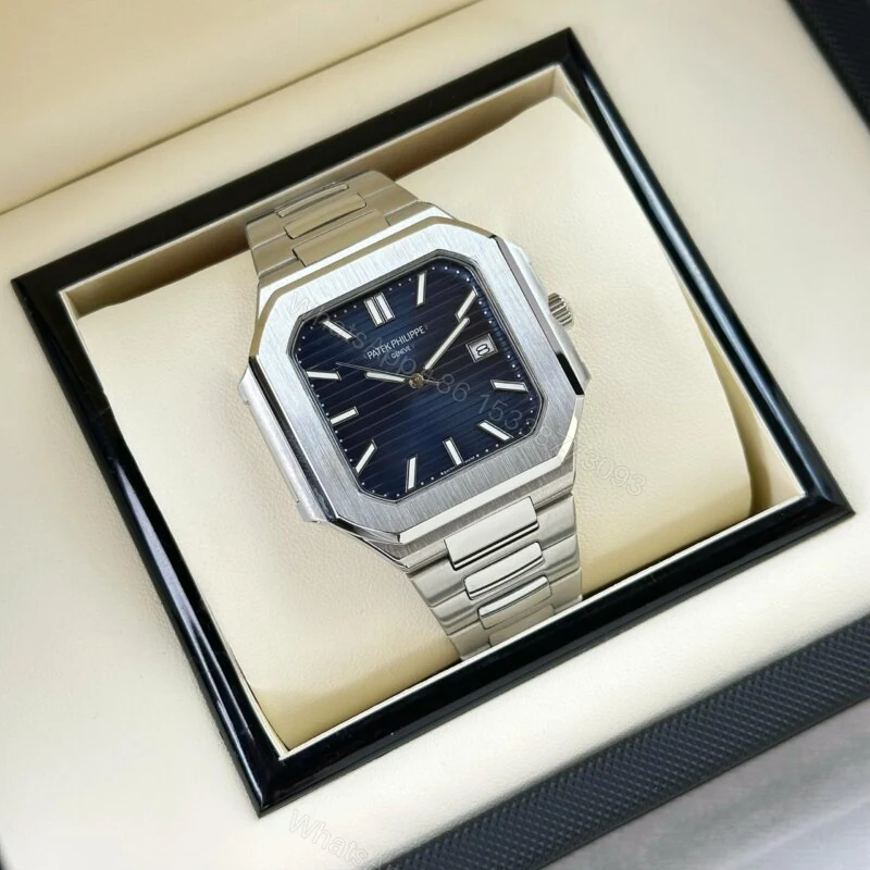 View 2 of Patek Philippe Cubitus 45MM Olive Blue Quartz