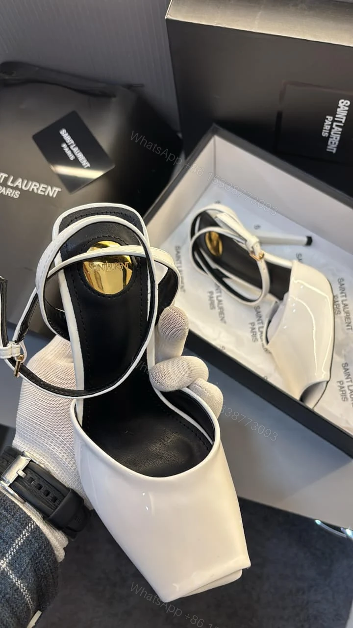 View 4 of BUY FIRST COPY YSL RETRO TRENDY HIGH-HEEL FOR WOMEN