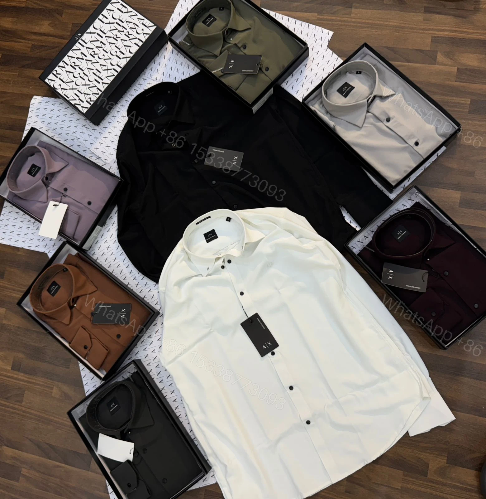 View 2 of First Copy Armani Exchange Shirt