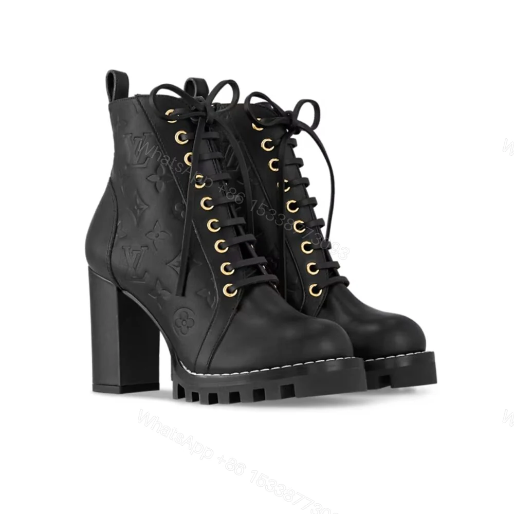 View 8 of LOUIS VUITTON STAR TRAIL BOOTS BLACK 1ACH0H