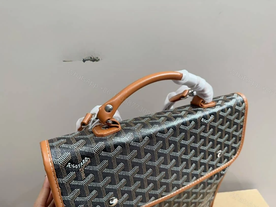 View 7 of GOYARD SAINT L?GER BACKPACK BLACK TAN 36CM STLEGEMMLTY01CG03P