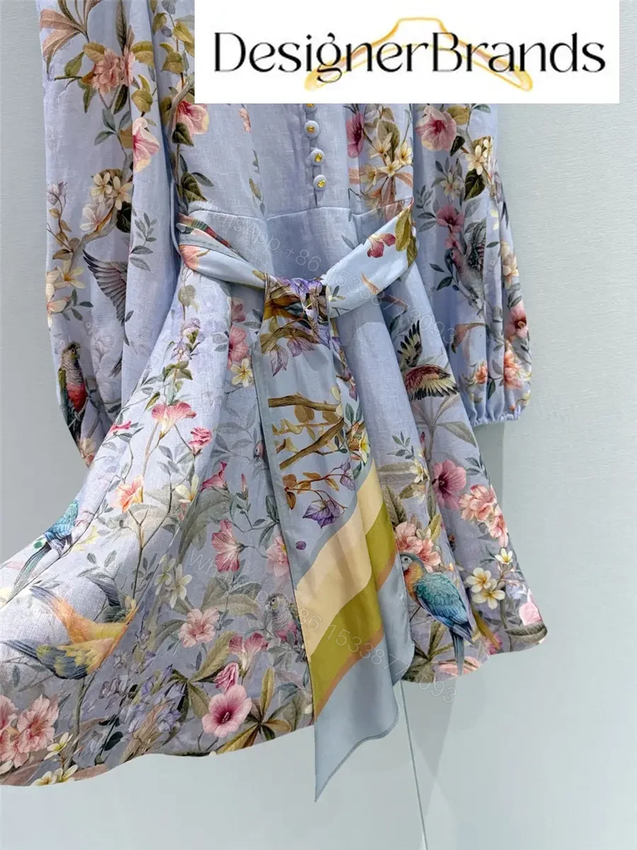 View 6 of Zimmermann Rebellion Button Mini Dress