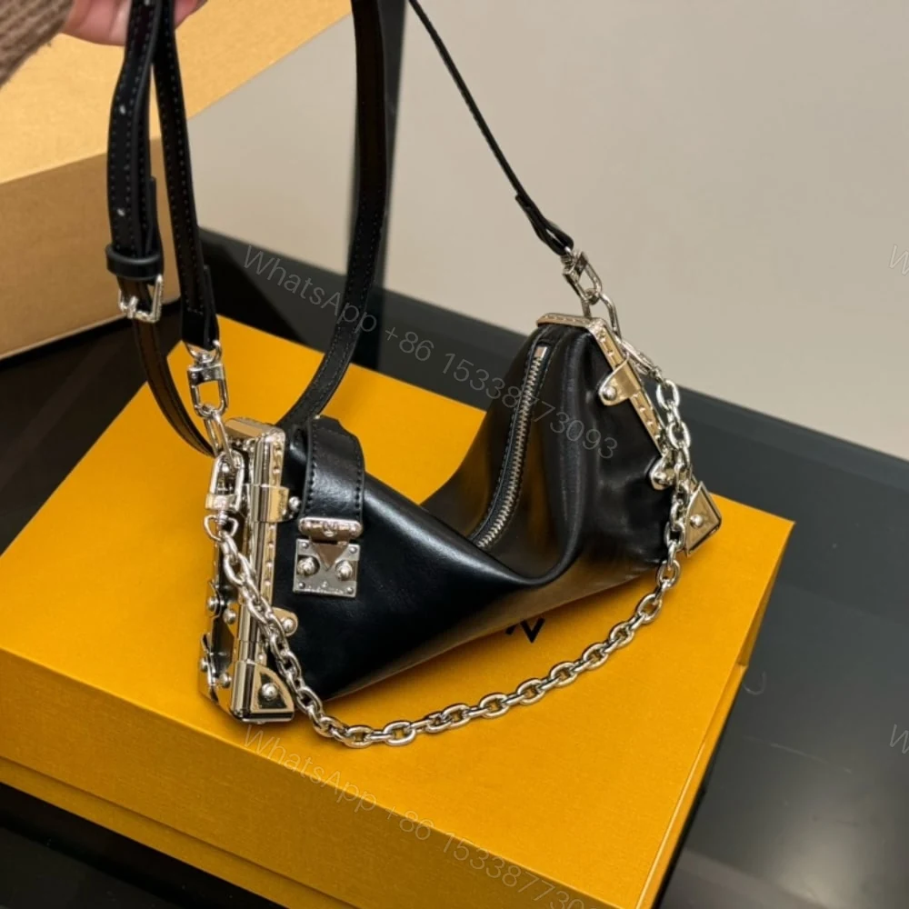 View 2 of Louis Vuitton Slim Trunk Bag Black 23Cm M25445