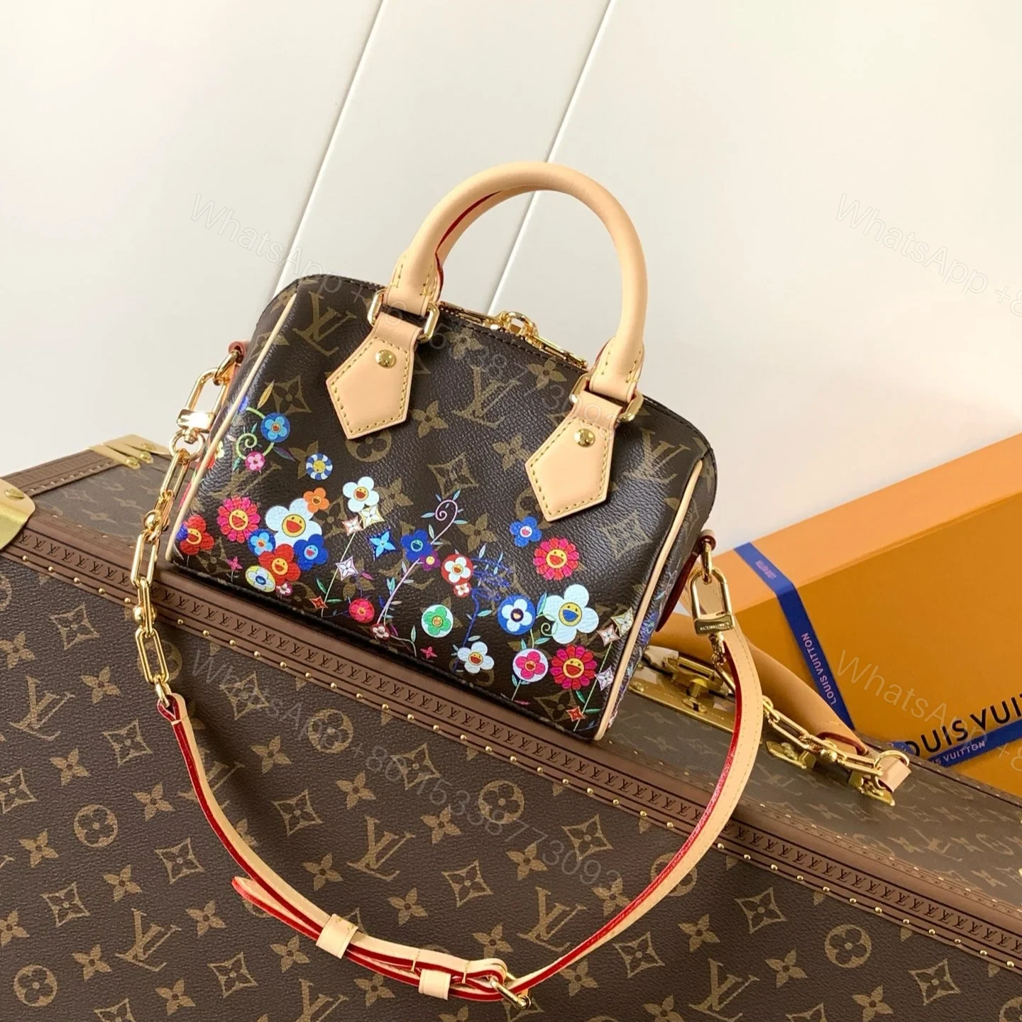 Lv Murakami Speedy Bandouliere 20 — view 1