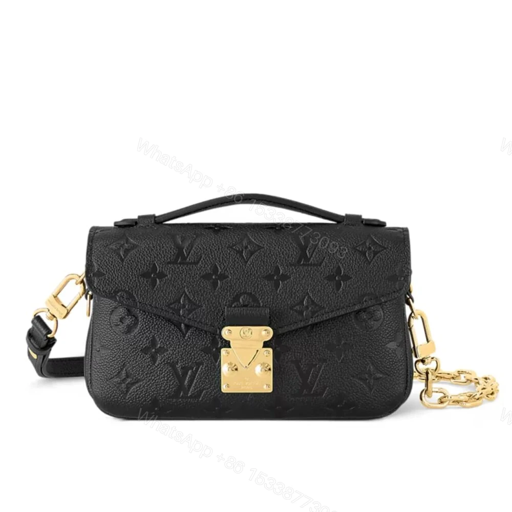 Louis Vuitton Pochette Métis East West Bag Black 21Cm M46595 — view 1