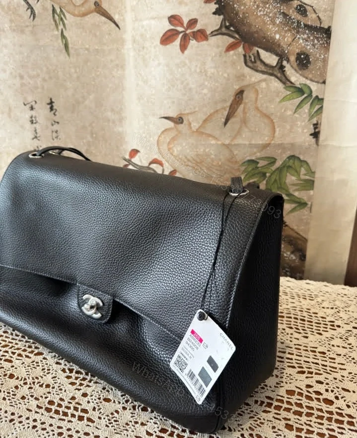 View 5 of Chanel Replica Maxi Flap Black Bag 6233