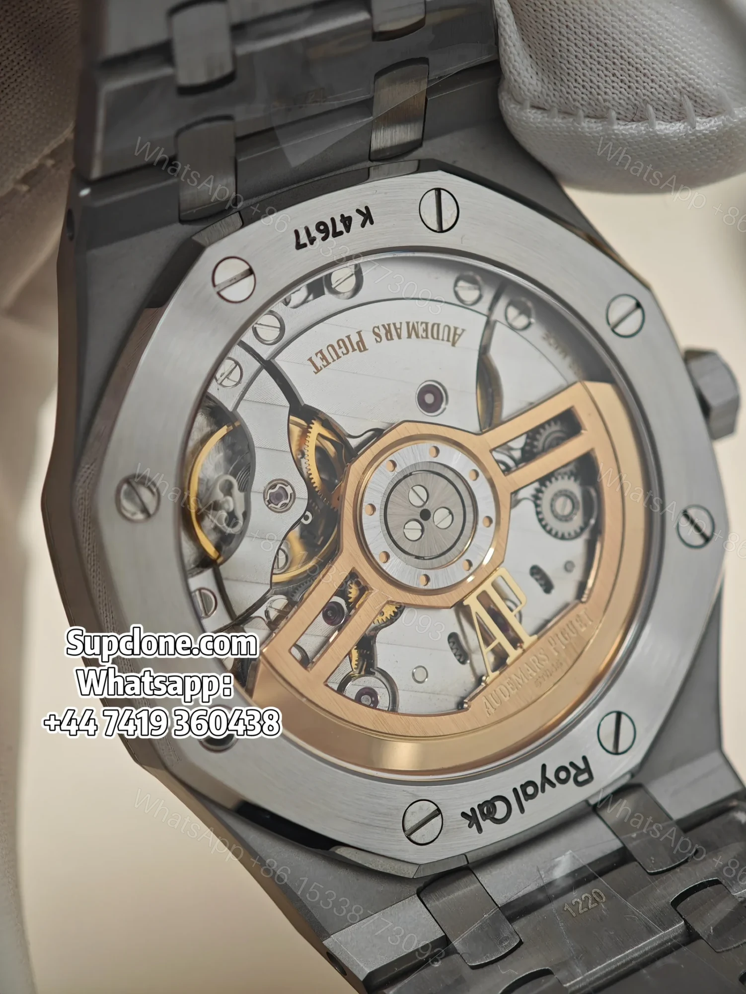 View 12 of Audemars Piguet Super Clone 1:1 Royal Oak 15500 White Dial