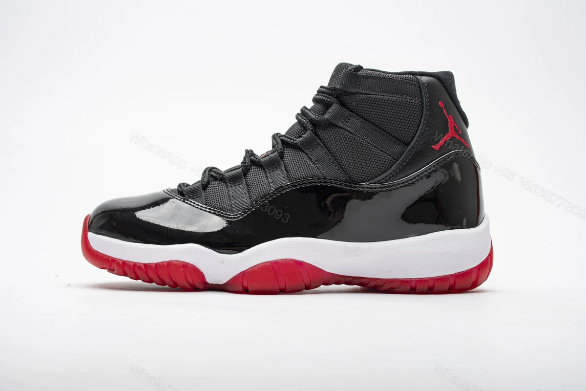 View 15 of Air Jordan 11 High Retro “Bred 2019” 378037-061