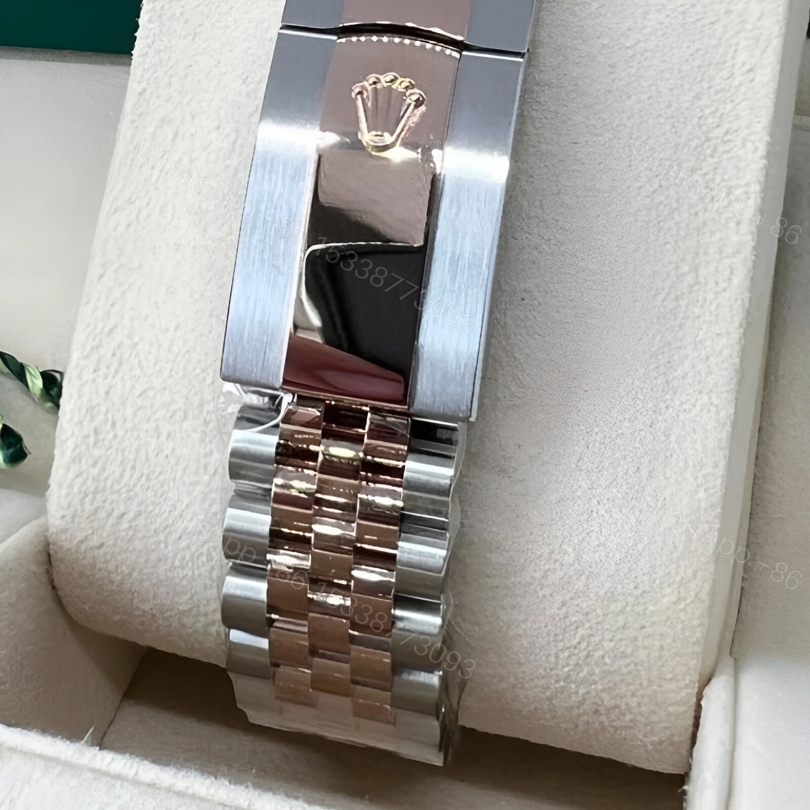 View 3 of Rolex Datejust 126301 Two Tone Fluted Replica