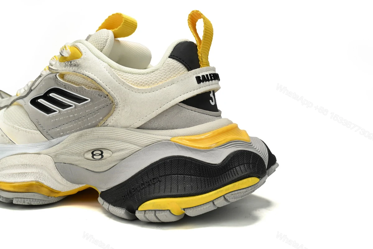 View 8 of Balenciaga CARGO Sneaker White yellow silver 784339-W2MV1-1170