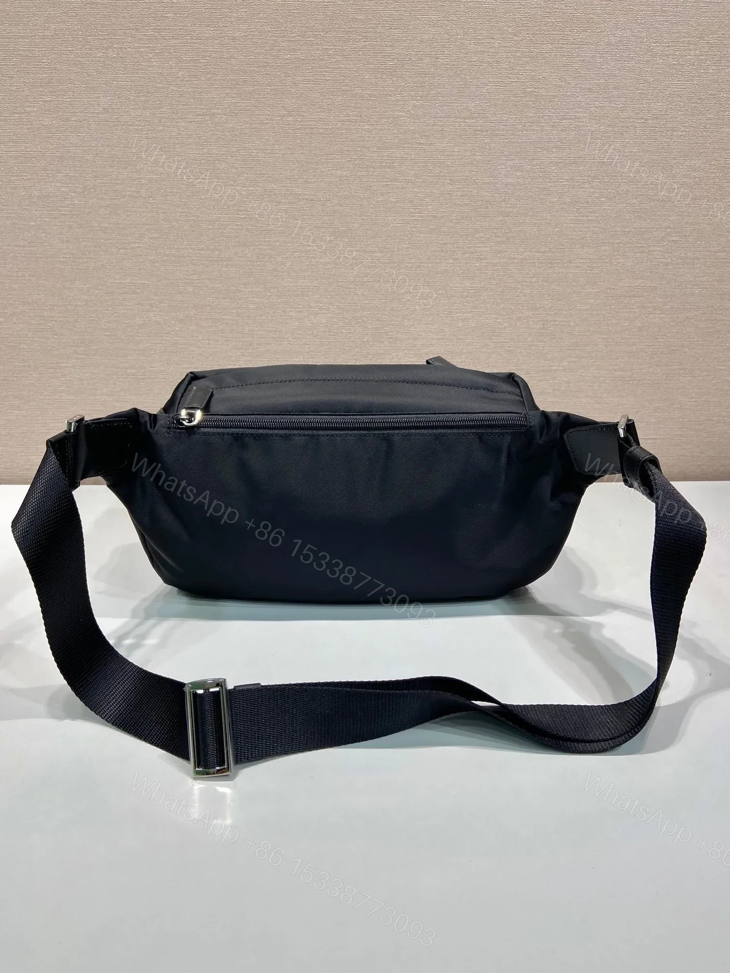 View 3 of BELT BAG 27 IN BLACK RE-NYLON
