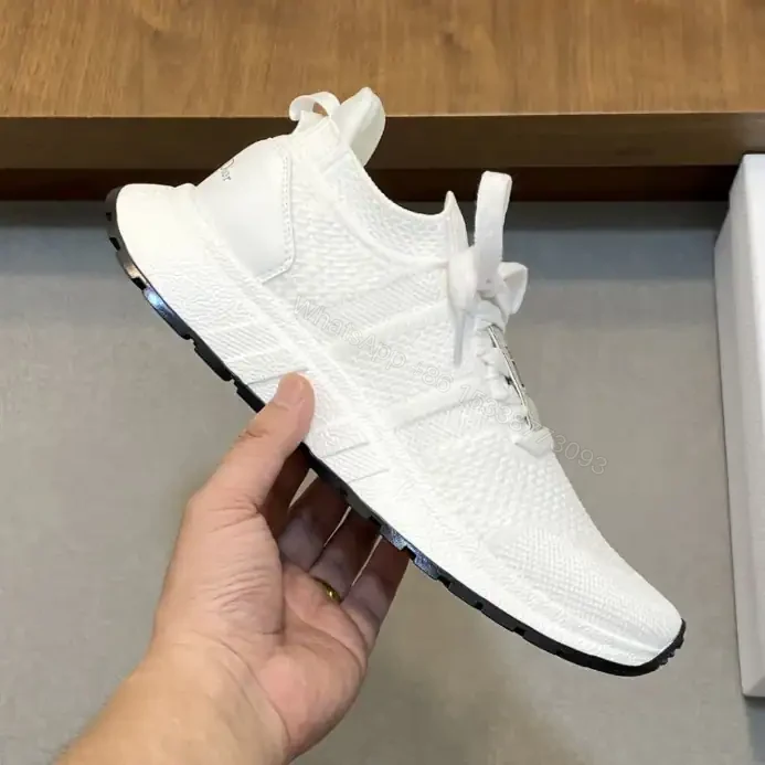View 2 of DIOR RUN’N’DI0R SNEAKERS WHITE TECHNICAL MESH – CD243