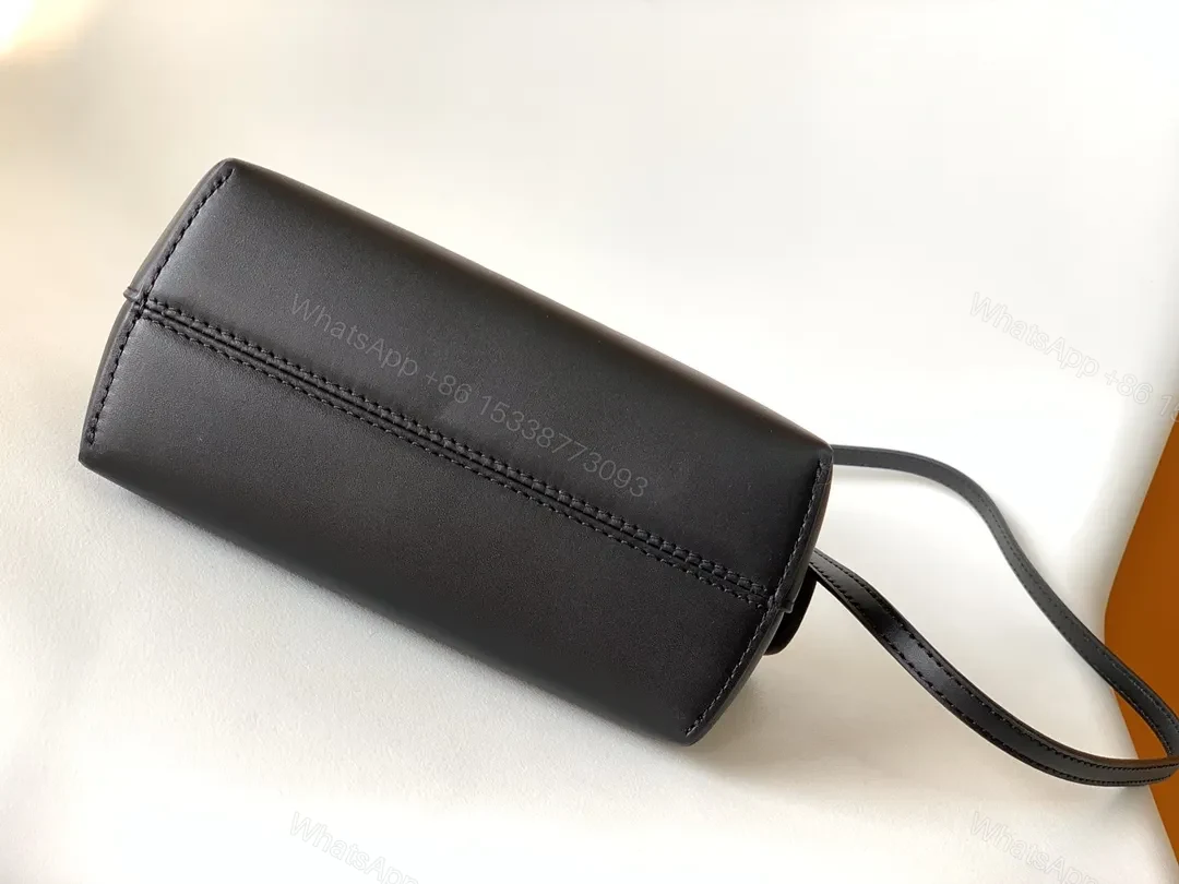 View 5 of Bold Logo, Leather, Minimalist, Gold Hardware Bag, Mini Bag