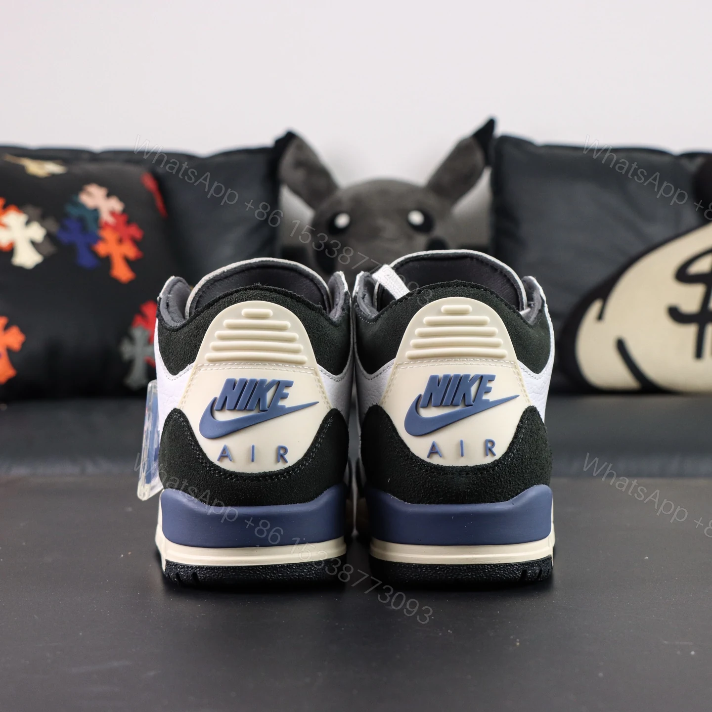 View 6 of A Ma Maniére x Jordan Air Jordan 3 “Diffused Blue”