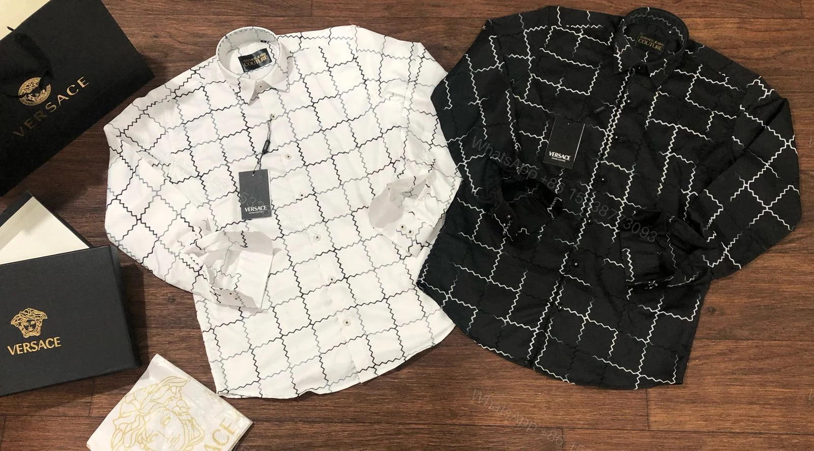 FIRST COPY VERSACE PREMIUM COTTON SHIRTS — view 1