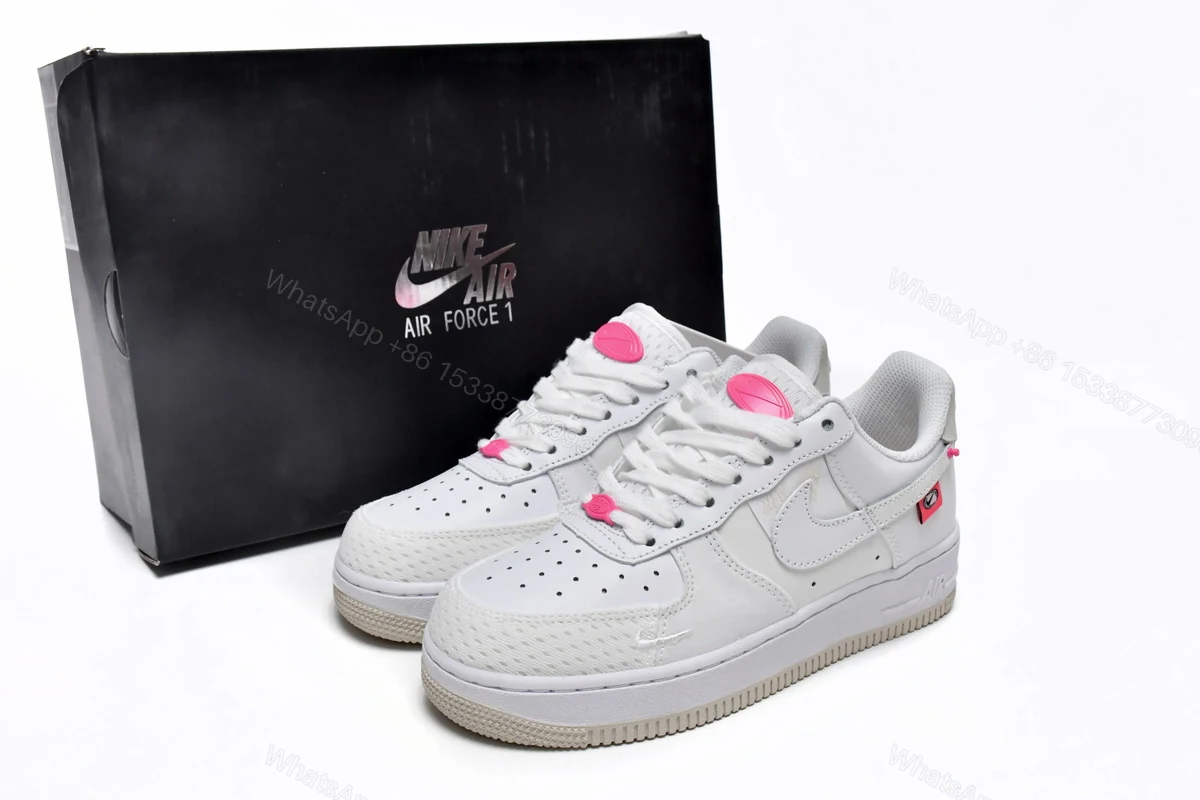 Nike Air Force 1 Low Pink Bling DX6061-111 — view 2