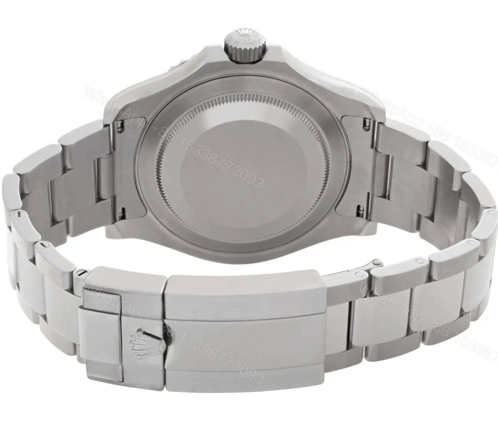 View 2 of Replica Rolex Yacht-Master Full Silver