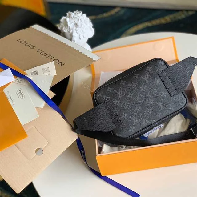View 4 of LOUIS VUITTON OUTDOOR BUMBAG TAIGARAMA IN BLACK M30245