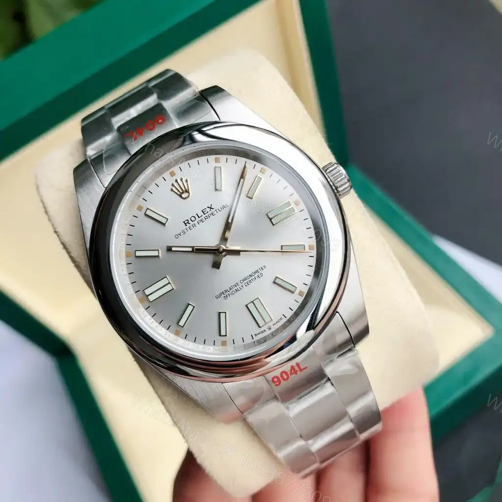 Rolex Oyster Perpetual 41 Stainless Steel Silver Dial 124300-0001 — view 1