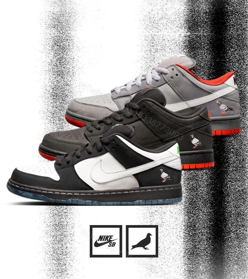 View 6 of FIRST COPY NIKE SB DUNK NYC PIGEON 3 PANDA