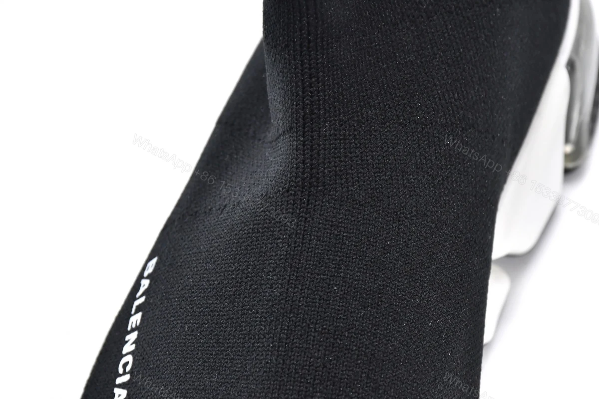 View 9 of Balenciaga Speed Trainer Black White