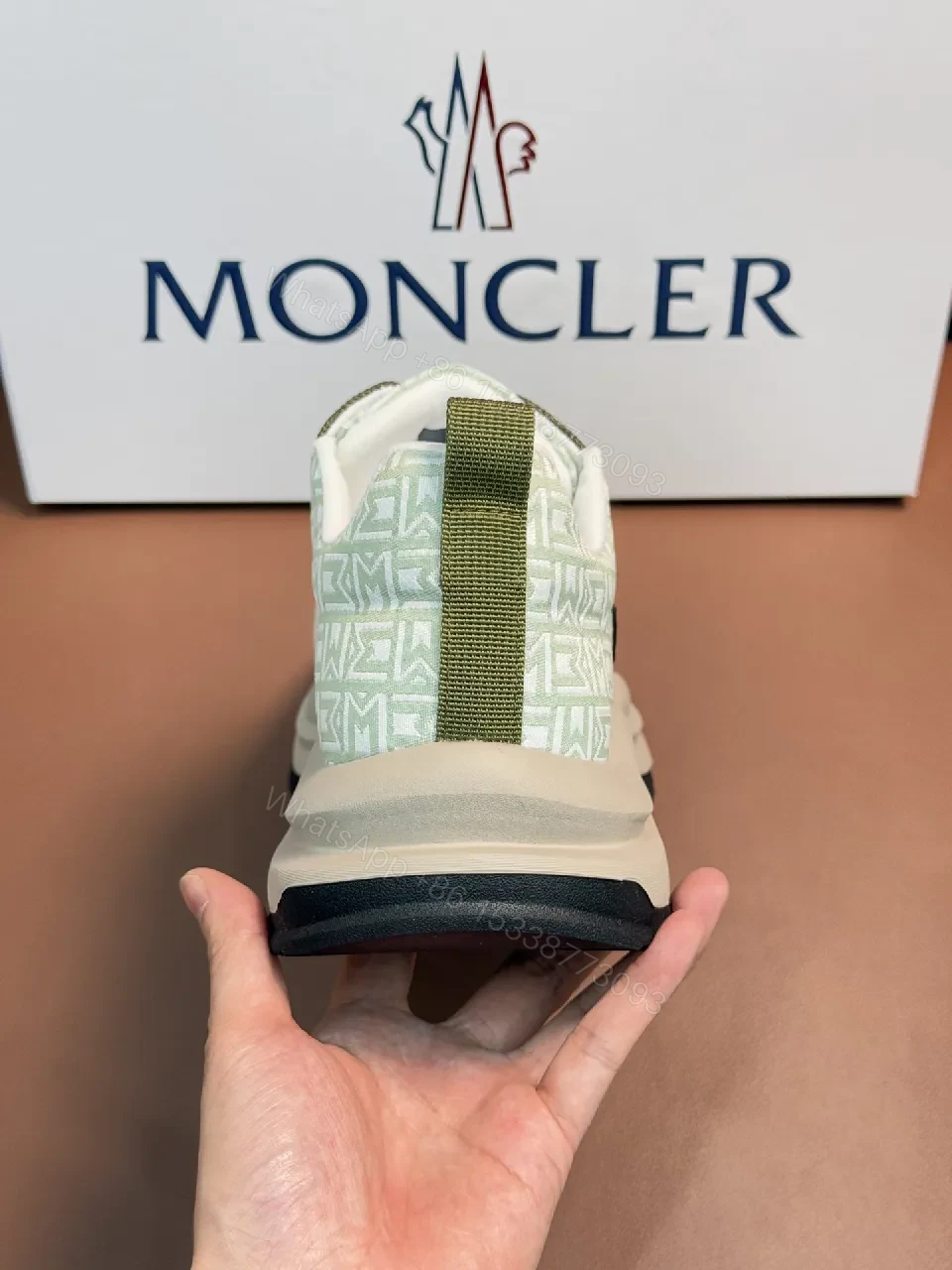 View 4 of Chunky Knit Street-Tech Sneakers: Luxe Moncler-Inspired, All-Day Comfort