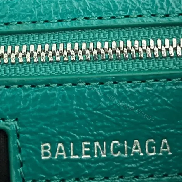 View 18 of 高仿Balenciaga*LeCagole系列餃子包綠色S