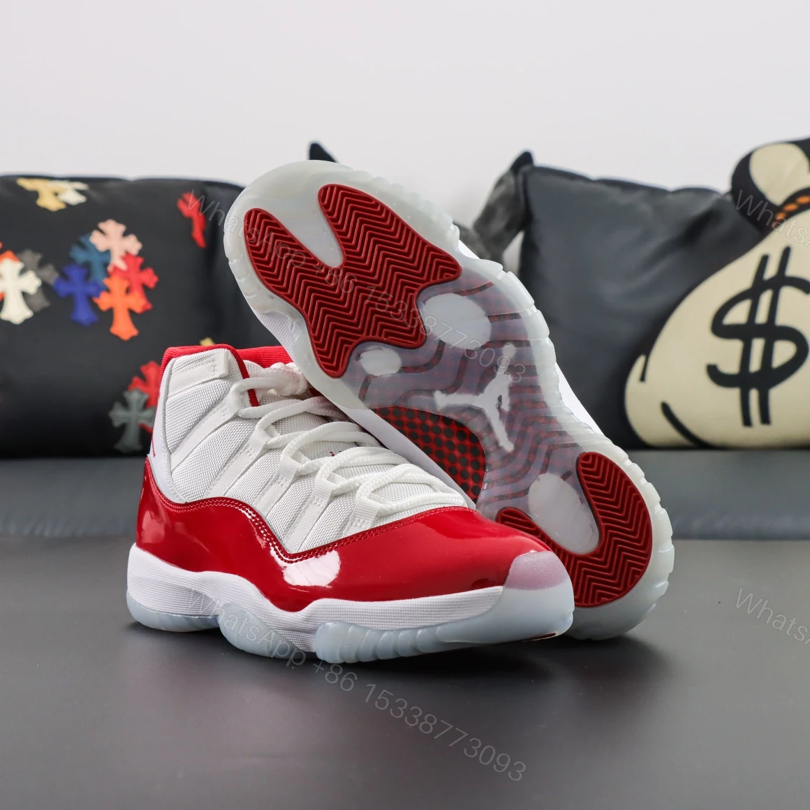 View 3 of Air Jordan 11 Retro “Cherry” Reps