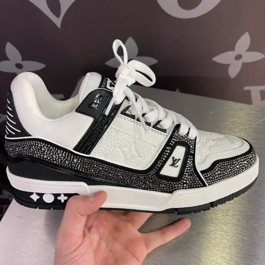 View 8 of LOUIS VUITTON LV TRAINER SNEAKER IN BLACK – LSVT361